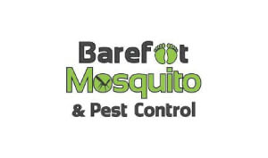 Jeff Jordan Voiceover Actor Barefoot Mosquito & Pest Control Logo